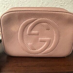 Gucci Disco Camera Bag Soho Leather Crossbod 308364(NEEDS REFURBISHING)